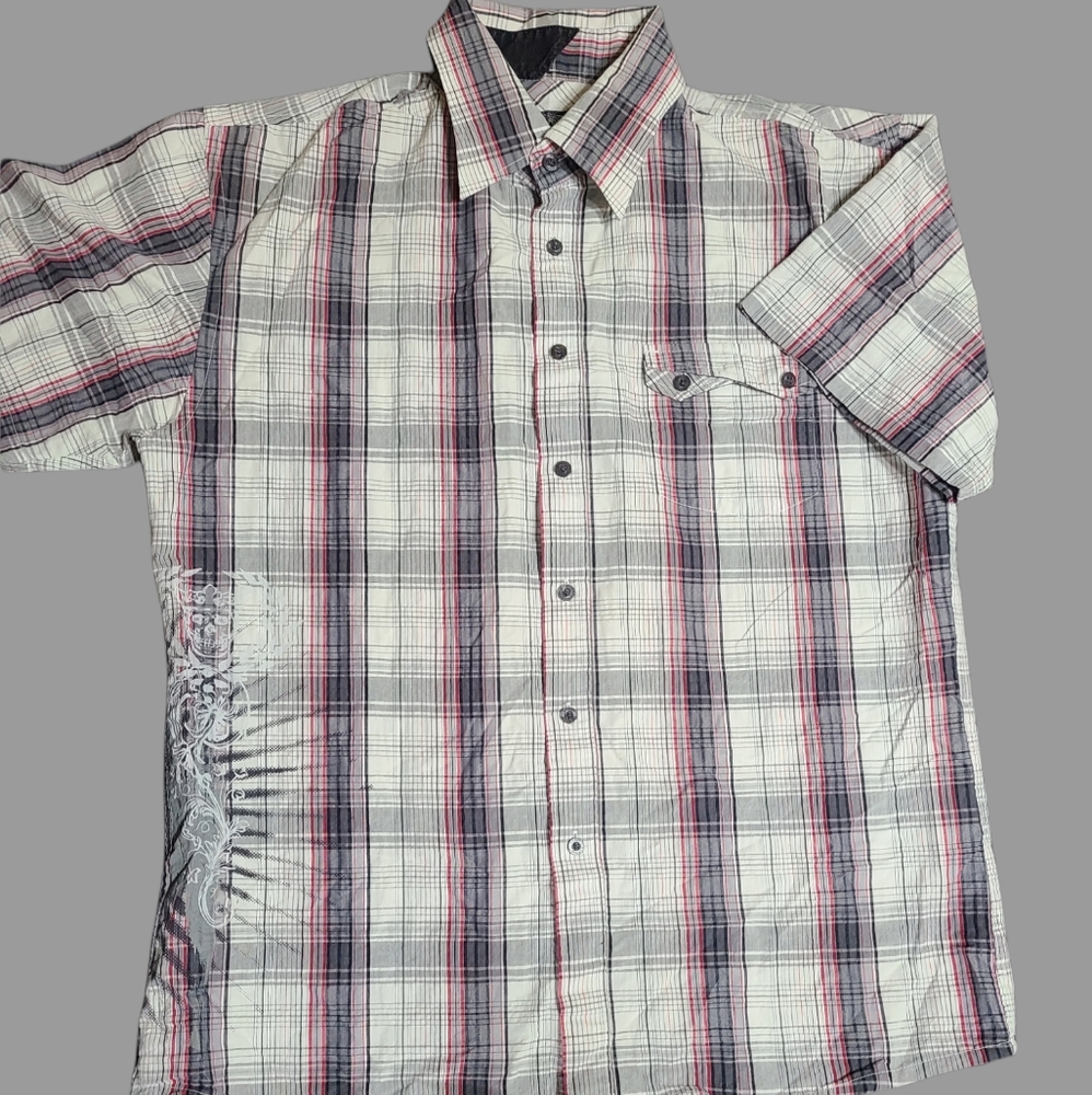 Ocean Current Youth Button Down Shirt